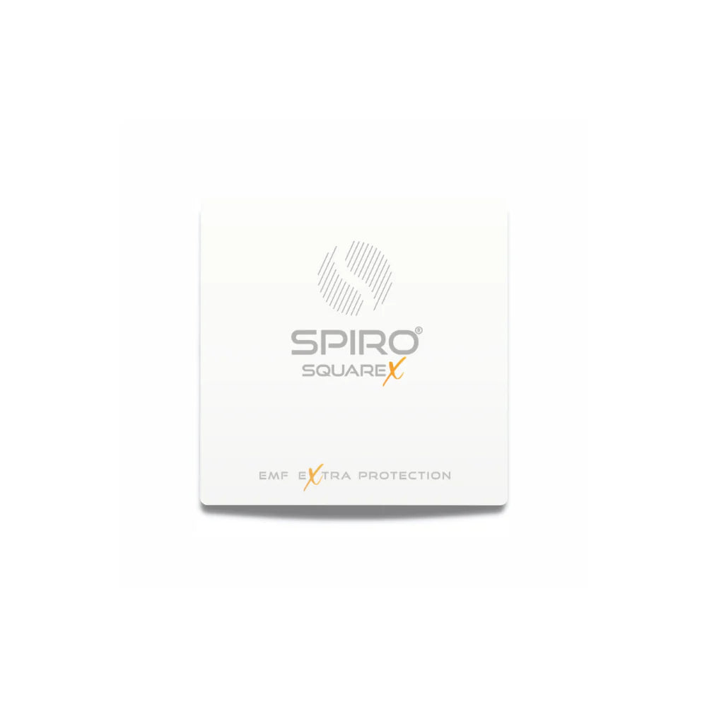 SPIRO® SQUARE X - Geavanceerd Elektromagnetisch Filter voor WiFi-routers, Werkplekken en Elektrische Voertuigen