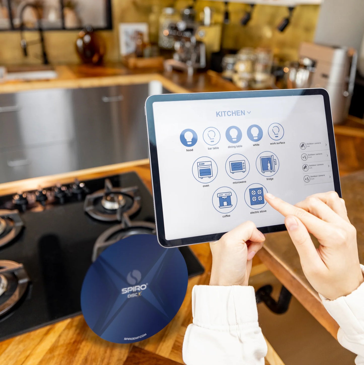 SPIRO® DISC X – Geavanceerd elektromagnetisch filtersysteem voor smart homes en intensief EMF-gebruik