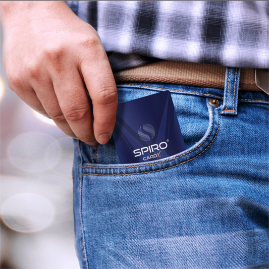 Geavanceerd elektromagnetisch filter voor persoonlijk gebruik – SPIRO® CARD X