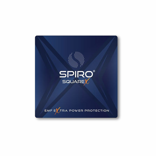 SPIRO® SQUARE X - Geavanceerd Elektromagnetisch Filter voor WiFi-routers, Werkplekken en Elektrische Voertuigen